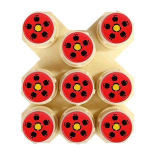 梅花灸硅胶艾灸盒无烟艾柱艾条包五行菩提璞缇树易灸鼎美容院器具