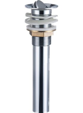 全铜不锈钢翻板面盆下水器