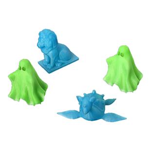 CooBeen蓝极光PLA夜光色3D打印机耗材 黑暗中发光打印耗材 1.75mm