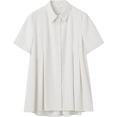 播春夏小众收腰衬衫女减龄航海系洋气短袖衬衣DDS2CD5117