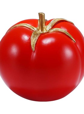 黄铜摆件《西红柿首富》装饰品