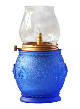 八吉祥琉璃油灯寺庙佛前供具摆件