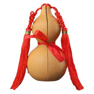 天然合卺葫芦酒杯中汉式婚礼和合交杯酒道具中国结喜庆鸳鸯葫芦瓢