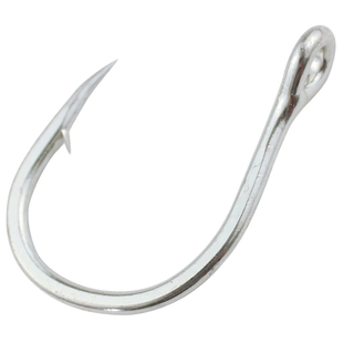 重型铁板钩恶棍钩管付加粗海钓钩巨型特大号黑鱼巨物马鲛钩石斑钩