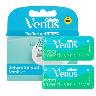 Gillette/吉列Venus芦荟女士剃毛刀腋下私处刮毛刀脱毛刀头