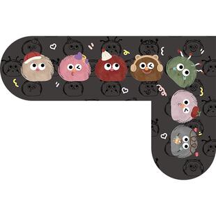 厨房地垫L型软硅藻泥吸水吸油专用防滑脚垫家用可擦免洗长条地毯