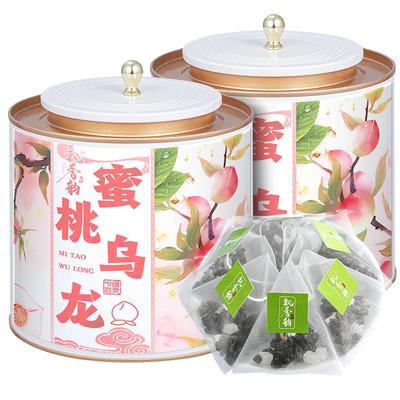 袋泡茶-蜜桃乌龙茶包-独立三角包