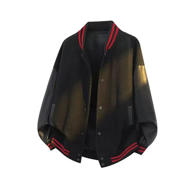 【限时优惠】撞色飞行夹克棒球服