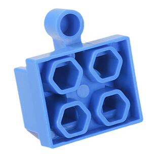 木质轨道大颗粒积木通用连接件转接配件儿童拼装组合拼搭玩具电动