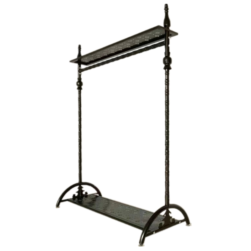 欧式铁艺衣帽架挂衣架落地创意卧室衣服挂架时尚服装店展示架包邮