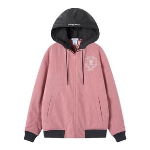 tokidoki淘奇多奇徽章绣花灯芯绒棉服外套2024新款秋冬男女同款