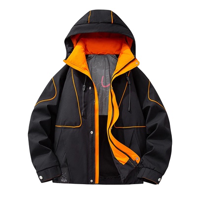 马克华菲【新国标】90绒子潮牌美式短款连帽羽绒服男连帽保暖外套