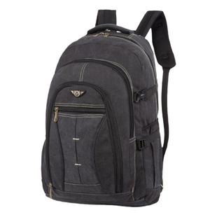 超大容量70升加厚帆布双肩包男士复古户外旅行行李包旅游登山背包