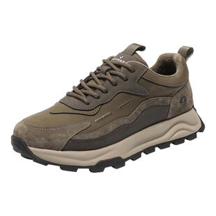 Navigare意大利小帆船鞋子男鞋透气休闲鞋2026春季新款厚底老爹鞋