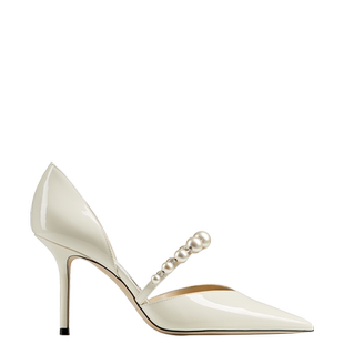 [白鹿同款]JIMMY CHOO/AURELIE 85 女士浅口高跟鞋JC