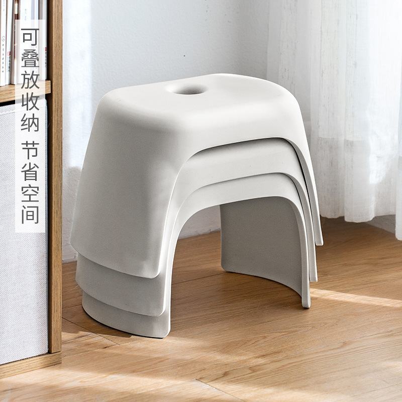 加厚小凳子简约矮凳子小椅子板凳塑料换鞋凳家用儿童