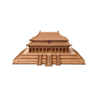 栋方故宫太和殿榫卯积木模型拼装玩具摆件中国古建筑北京中轴线