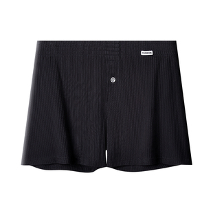 对你的私语阿罗裤男纯棉男士内裤纯色螺纹宽松舒适睡裤大码短裤衩