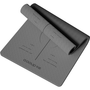 2025新款专业瑜伽垫男士TPE健身垫子防滑减震静音加厚大宽运动垫