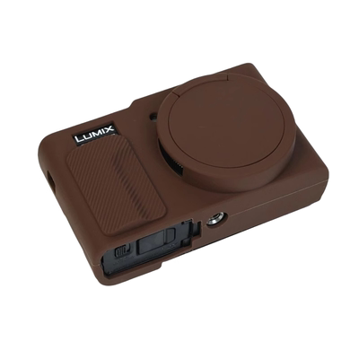 适用松下ZS99相机包Panasonic zs99硅胶套单肩收纳包tz99斜挎皮套