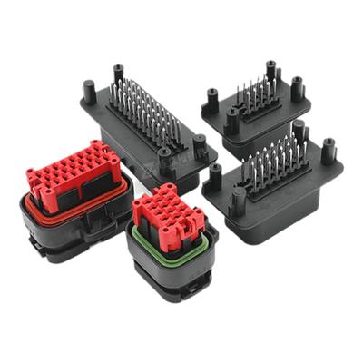 PCB焊接汽车防水连接器ECU插头