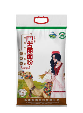 新麦新疆奇台偏高筋零添加面粉