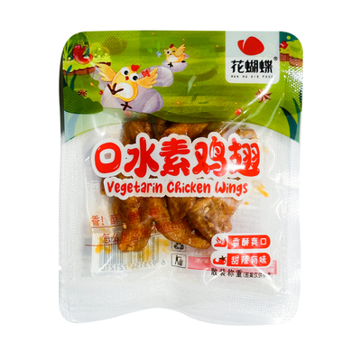 花蝴蝶萍乡素鸡翅素肉辣条豆制品