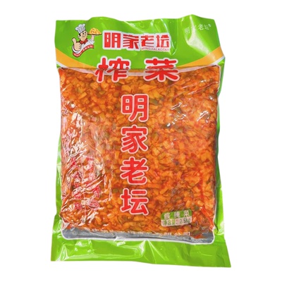 重庆涪陵榨菜红油原味榨菜丝颗粒