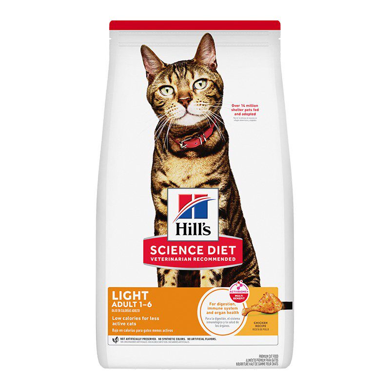 希尔思进口低卡低脂成猫猫粮
