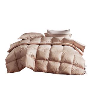 水星家纺被子匈牙利进口95白鹅绒秋冬被芯抑菌高端轻奢保暖羽绒被