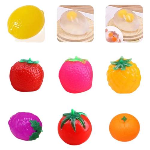 解压玩具捏捏乐减压神器发泄球儿童水果网红爆款鸡蛋水圣诞节礼物