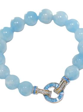 COLYNN幸运轮海蓝宝手链