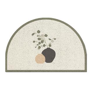 北欧入户门地垫丝圈阳台玄关进门家用脚垫可剪裁门垫子大门口地毯