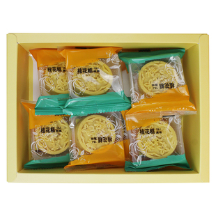 扬州三月东关桂花糕绿豆糕伴手礼传统夹心糕点网红零食软糯东关街