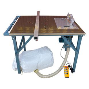 亮匠无尘台锯装修木工推台锯简易锯台单锯一键微调无尘子母锯专用