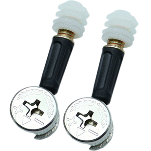 100套A款 加厚三合一连接件螺丝偏心轮铁螺母 / 家具连接五金配件