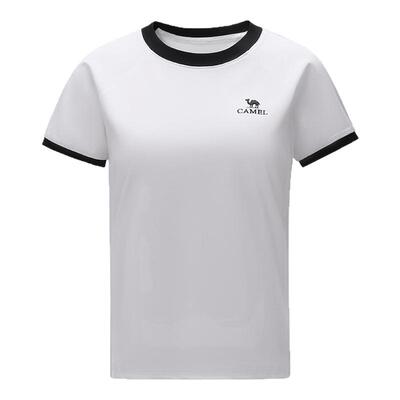 迪丽热巴同款骆驼短袖T恤