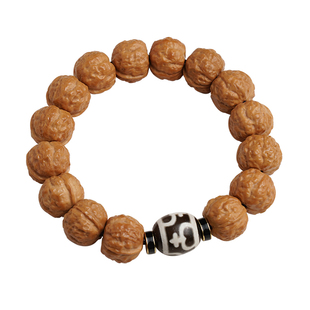 天然菩提子猴头手串男女配饰品高端文玩雕刻金蟾纹盘玩宝瓶天珠