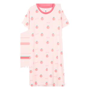 正品红豆莫代尔女童休闲可外穿睡裙夏季冰丝凉感居家服儿童连衣裙