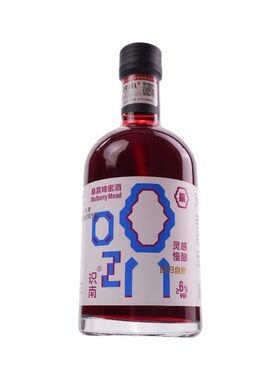 6度桑葚蜂蜜酒自然发酵口感独特女士低度轻盈
