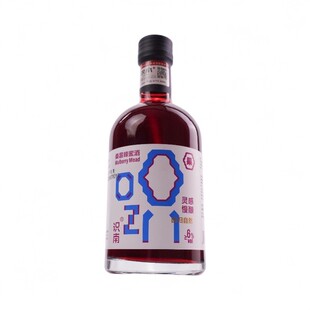 6度桑葚蜂蜜酒自然发酵口感独特微醺不上头女士低度果酒