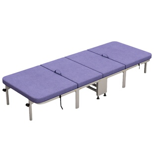 折叠床单人午休床办公便携四折床简易成人儿童午睡厚薄垫防滑