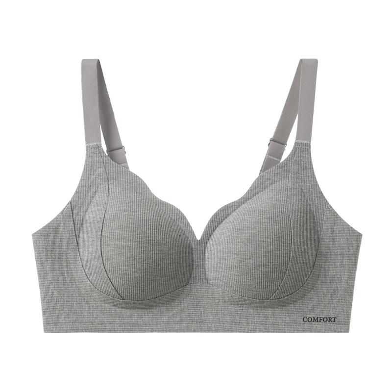 内衣女聚拢小胸收副乳防下垂大胸显小无痕调整型上托无钢圈文胸罩