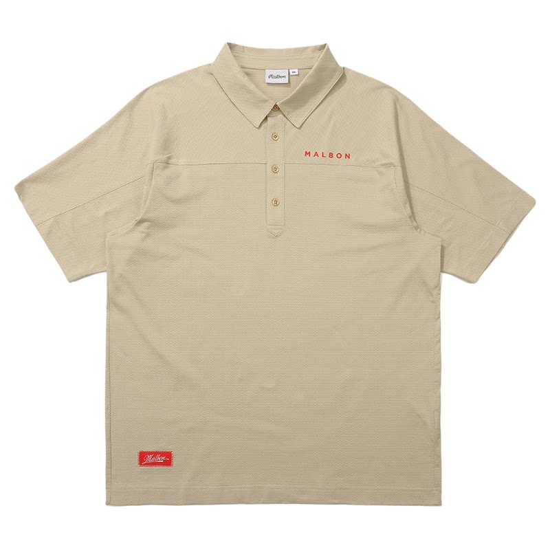 夏季MALBON高尔夫速干POLO衫