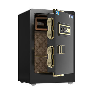 60/70cm3c国标认证CSP虎牌保险柜家用小型指纹机械密码锁保险箱家用全钢防盗家庭保险柜箱办公室防火入墙衣柜
