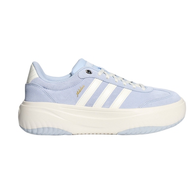 adidas阿迪达斯Flare Platform女缓震回弹厚底增高休闲鞋 LA4354