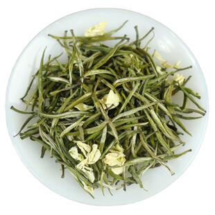 2025新茶兰雪银针大白毫四川飘雪茉莉花茶浓香型特级茶叶散装500g