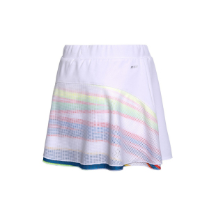 正品李宁裙裤黑色女士羽毛球系列内衬女装运动裤球服ASKR022/018