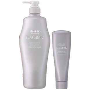 【自播间补贴】资生堂生机/轻盈/水活洗发露500ml+护发素250g组合