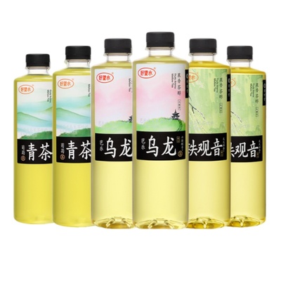 好望水无糖茶饮料果香茶15瓶整箱